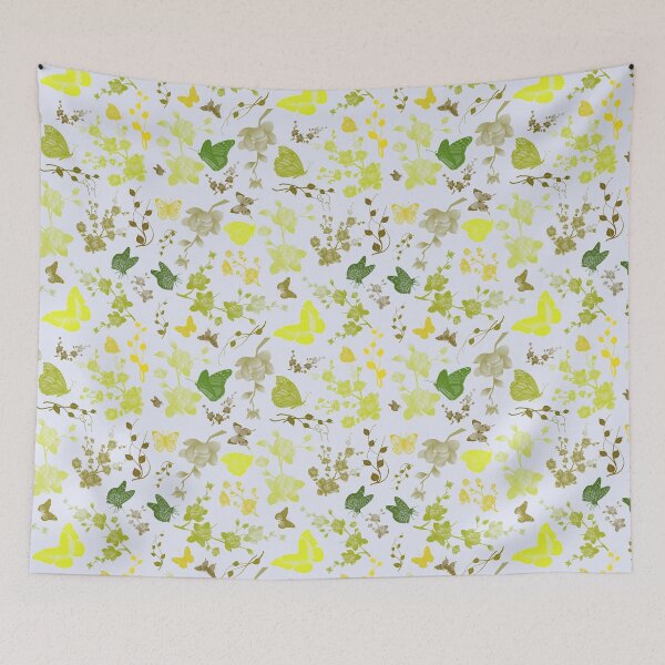 Item preview, Flower and Butterfly Blue designed and sold by culasse06.