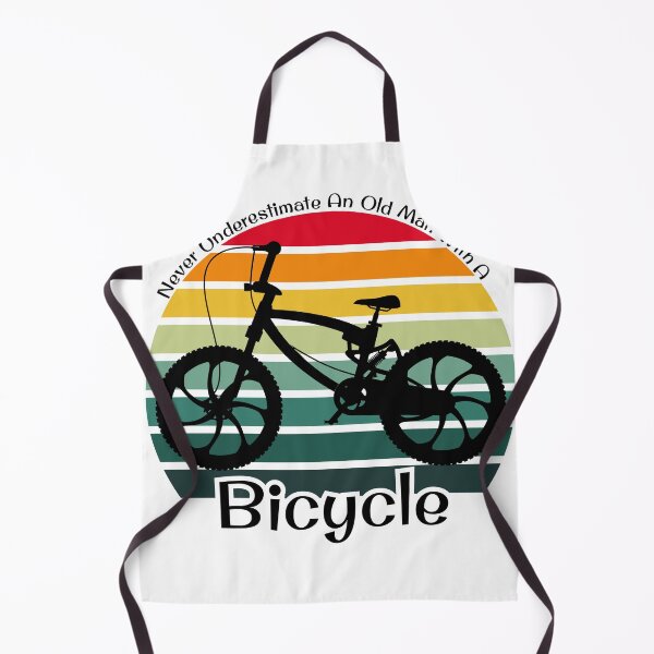 Item preview, Never Underestimate An Old Man With A Bicycle designed and sold by SHOPBLOB.