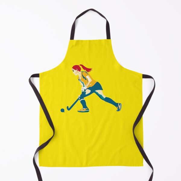 Item preview, Hockey girl yellow designed and sold by hookfreaks.
