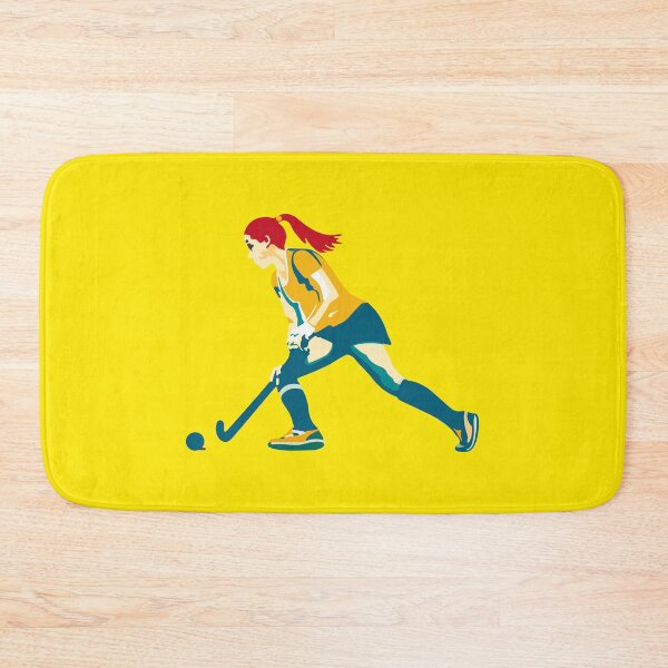 Item preview, Hockey girl yellow designed and sold by hookfreaks.