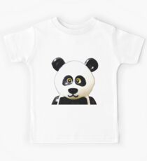 Cute Lego Panda Guy Kids Tee