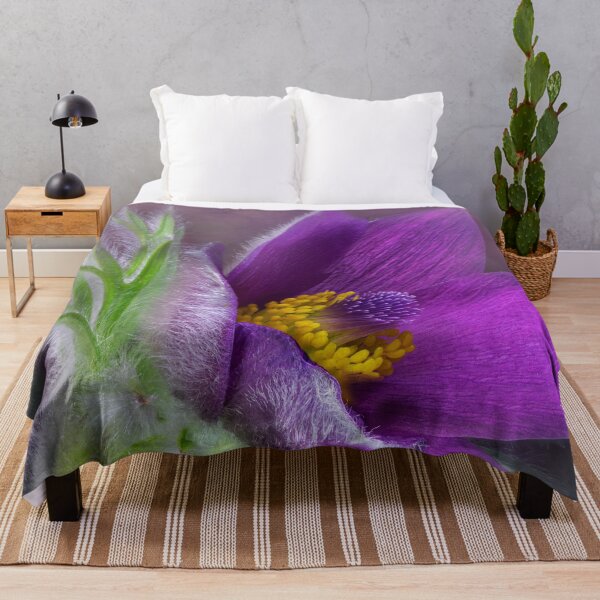Item preview, Beautiful purple pasque flower designed and sold by gelibolu.