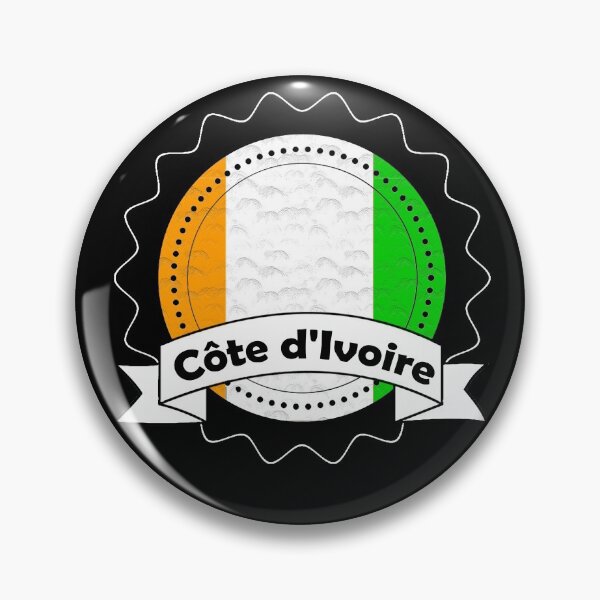Item preview, Côte d'Ivoire Emblem-Badge-Flag designed and sold by Gina-Driada.