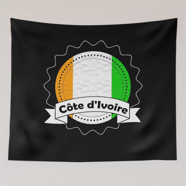 Item preview, Côte d'Ivoire Emblem-Badge-Flag designed and sold by Gina-Driada.