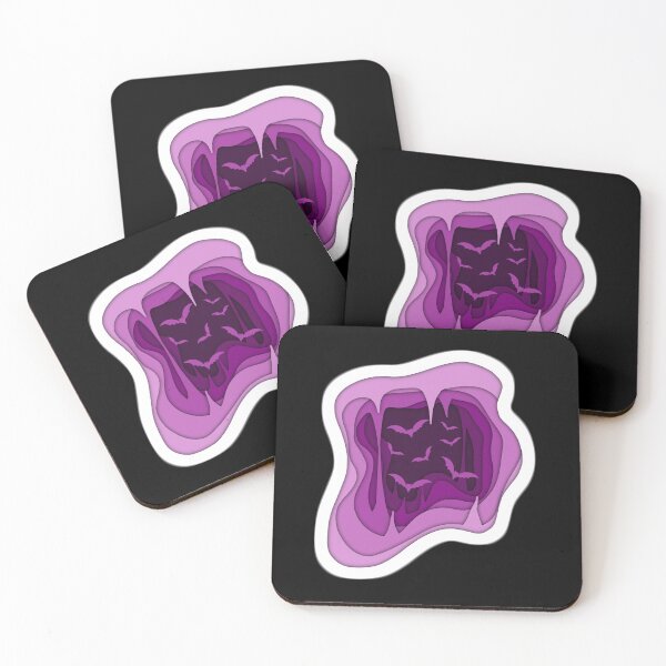 Item preview, Bats Flying Through Purple Cave designed and sold by jackdesigns106.