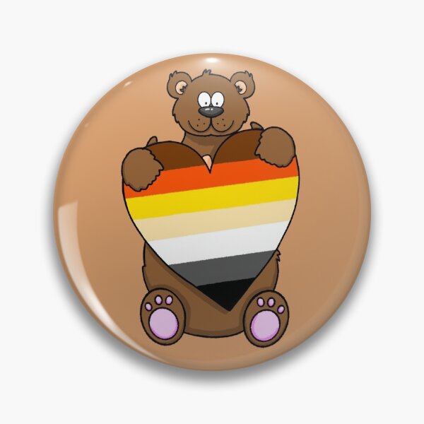 Item preview, Gay Bear Pride Heart designed and sold by Love Burty.