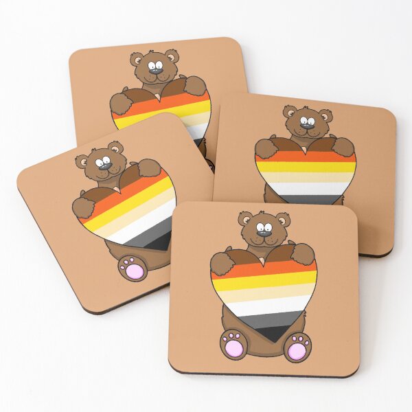 Item preview, Gay Bear Pride Heart designed and sold by Love Burty.