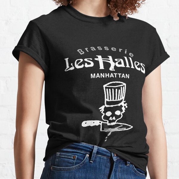 Retro Bourdain Les Halles Sticker Decal Men Women Classic T-Shirt