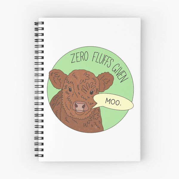 Item preview, Zero fluffs given cow designed and sold by PeachCatDesigns.