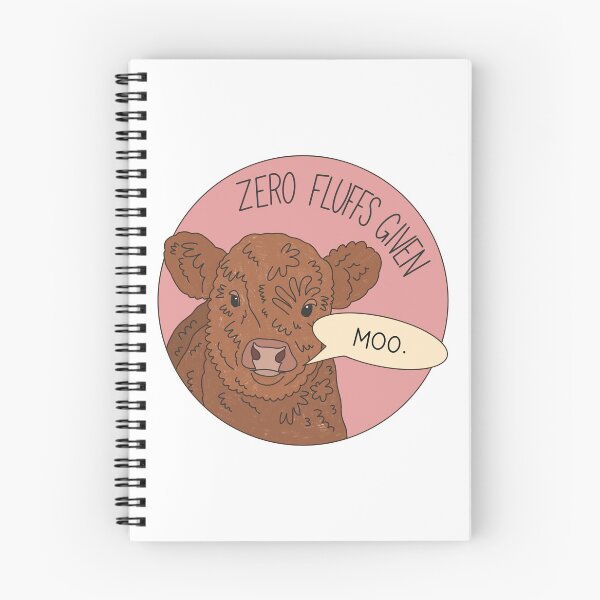Item preview, Zero fluffs given cow designed and sold by PeachCatDesigns.