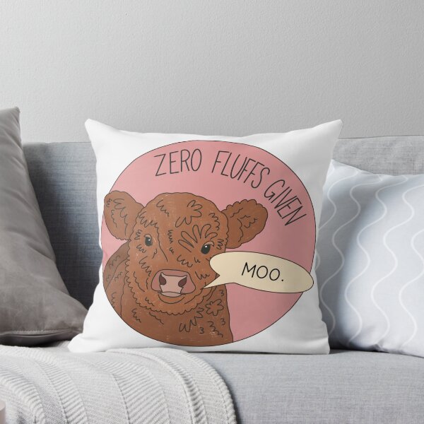 Item preview, Zero fluffs given cow designed and sold by PeachCatDesigns.