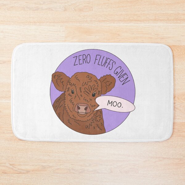 Item preview, Zero fluffs given cow designed and sold by PeachCatDesigns.