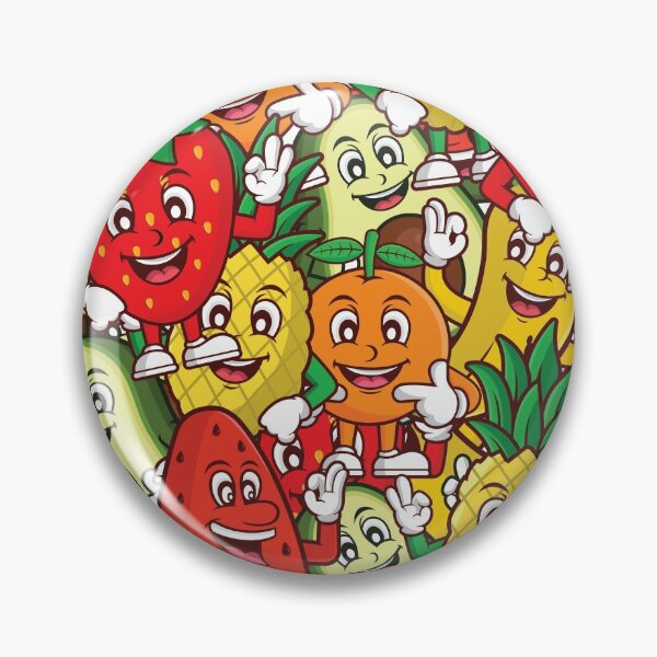 Item preview, Cartoon Fruits designed and sold by BLICK-DESIGNS.