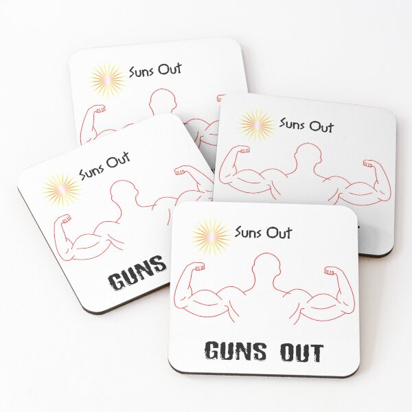 Item preview, Suns out guns out designed and sold by Nigel Designs.