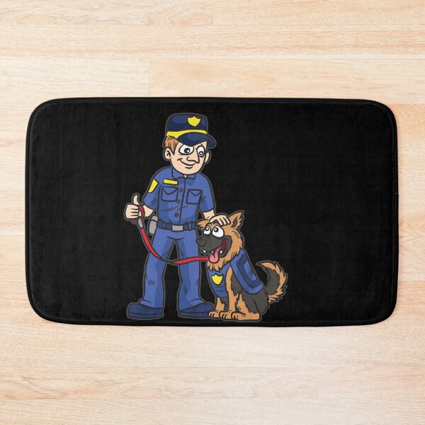 Item preview, Policeman Boy With Dog designed and sold by Moonpie90.