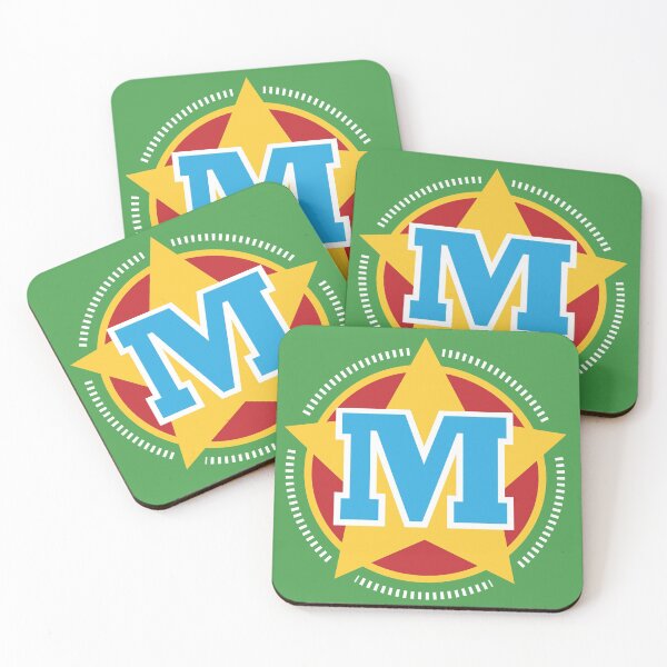 Item preview, Superhero Letter M. Star and stripes designed and sold by mgulin.