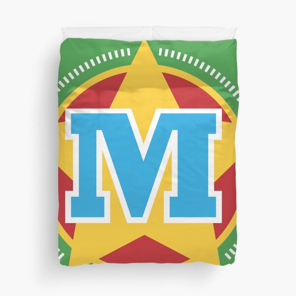 Item preview, Superhero Letter M. Star and stripes designed and sold by mgulin.
