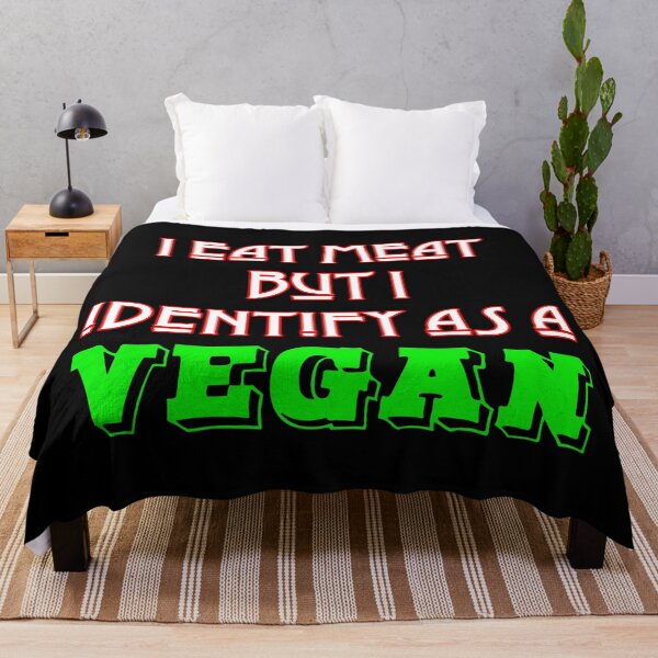 Item preview, I Eat Meat But I Identify As A Vegan designed and sold by superdumb70.
