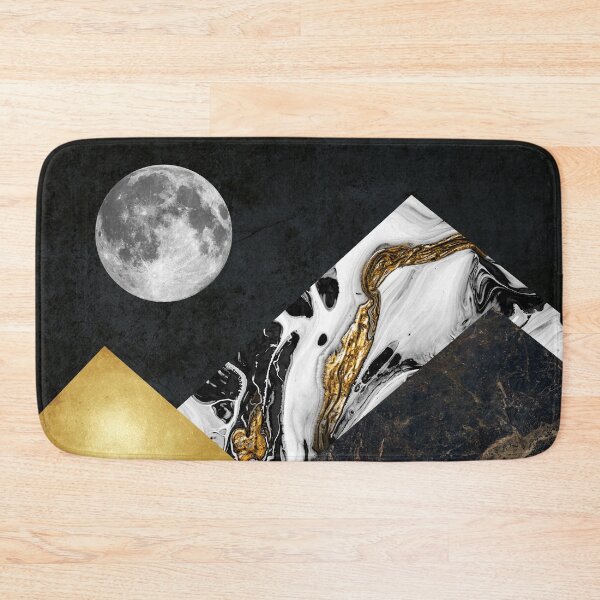 Item preview, Magical Mountain Landscape at Full Moon designed and sold by AmbienceArt.