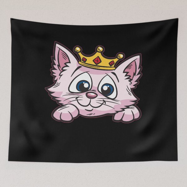 Item preview, Princess Cat with Crown designed and sold by Moonpie90.