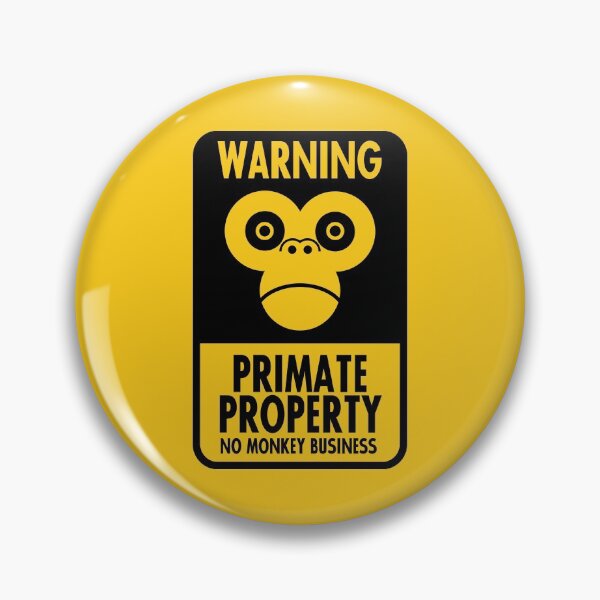 Item preview, Primate Property - No Monkey Business designed and sold by Andantino.