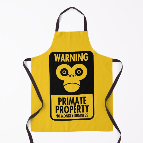 Item preview, Primate Property - No Monkey Business designed and sold by Andantino.