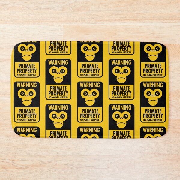 Item preview, Primate Property - No Monkey Business designed and sold by Andantino.