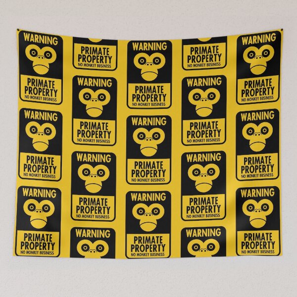 Item preview, Propiedad de primates - Sin negocio de monos designed and sold by Andantino.
