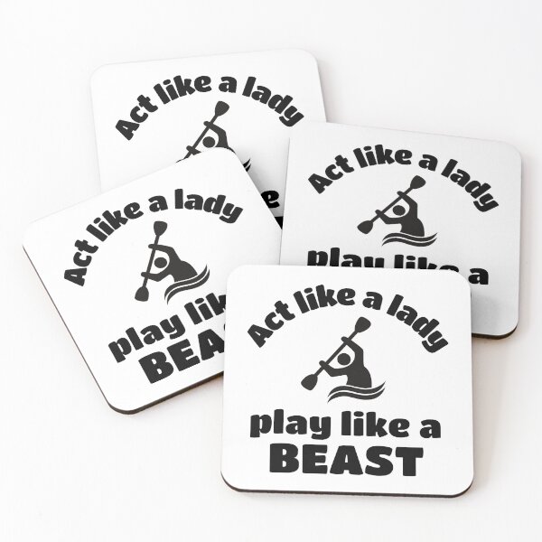 Item preview, Kayaking: Act like a lady play like a beast designed and sold by TheGreenGoat.