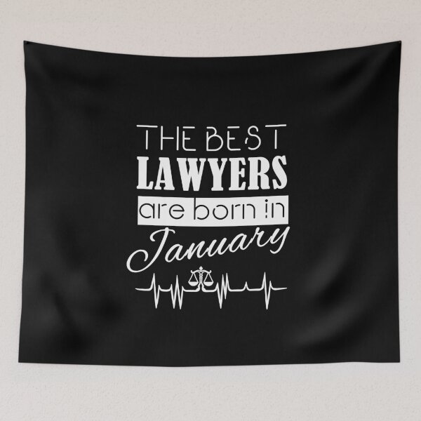 Item preview, Lawyer Fashion | The Best Lawyers are born in January designed and sold by Burachonak-art.