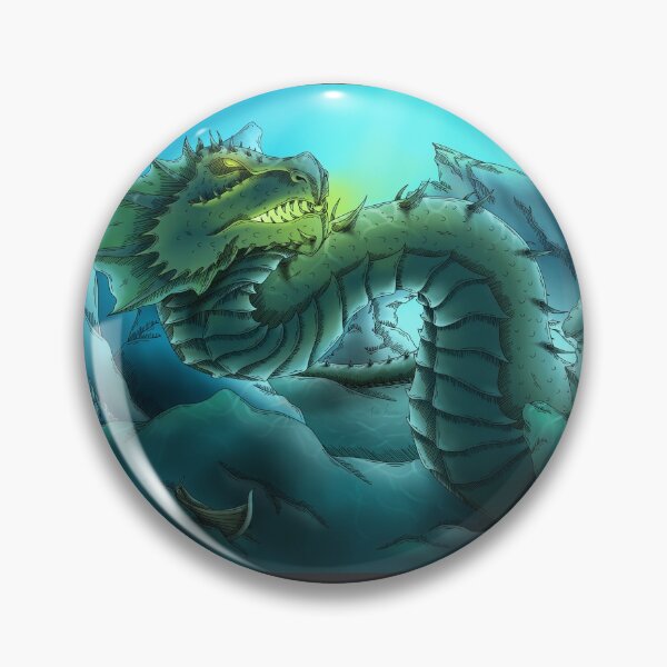 Item preview, The Midgard Serpent designed and sold by Mythsterhood.