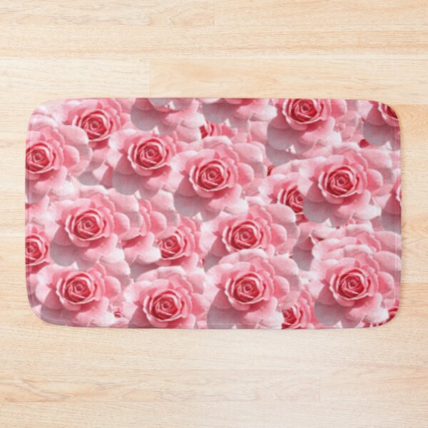 Artikelvorschau, Nettes rosa Rosen-Muster entworfen und verkauft von ZubiyaArt.