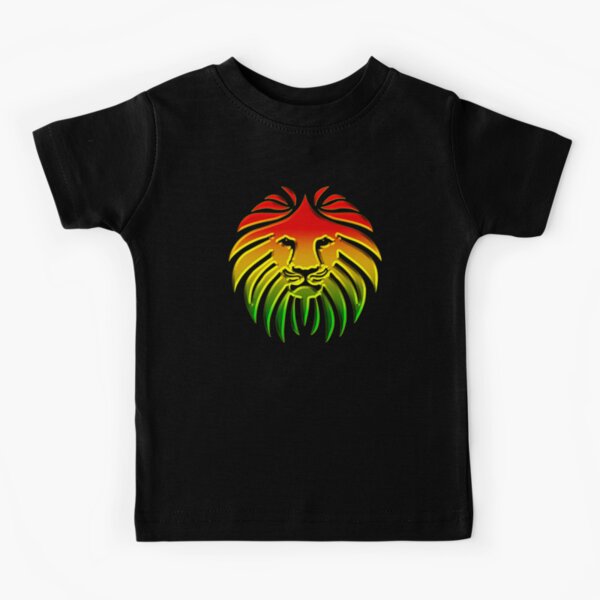 Like a Lion, Reggae, Rastafari, Africa, Jah, Jamaica, Kids T-Shirt