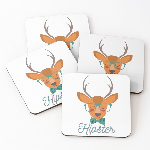 Item preview, Hipster Deer designed and sold by XcellentNomad.