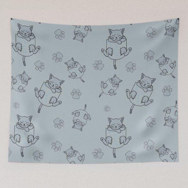 Item preview, A cat in your pocket, cute kitten designed and sold by 1DaisyChainLane.