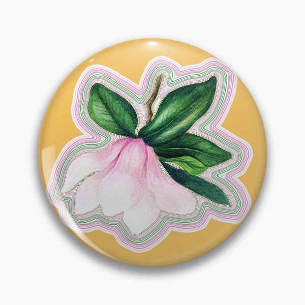 Item preview, Magnolia flower yellow natural designed and sold by Naturalspeed.
