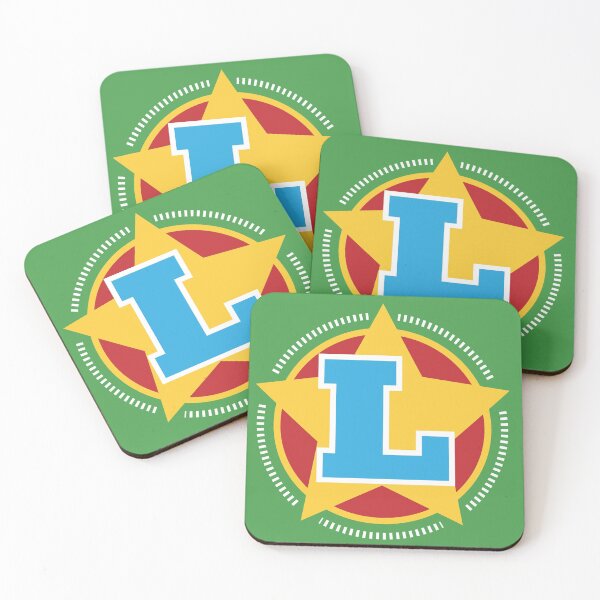 Item preview, Superhero Letter L. Star and stripes designed and sold by mgulin.