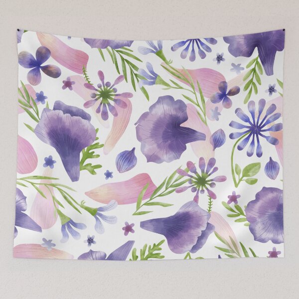 Artikelvorschau, Watercolor Flowers entworfen und verkauft von EVERTEESLOVER.