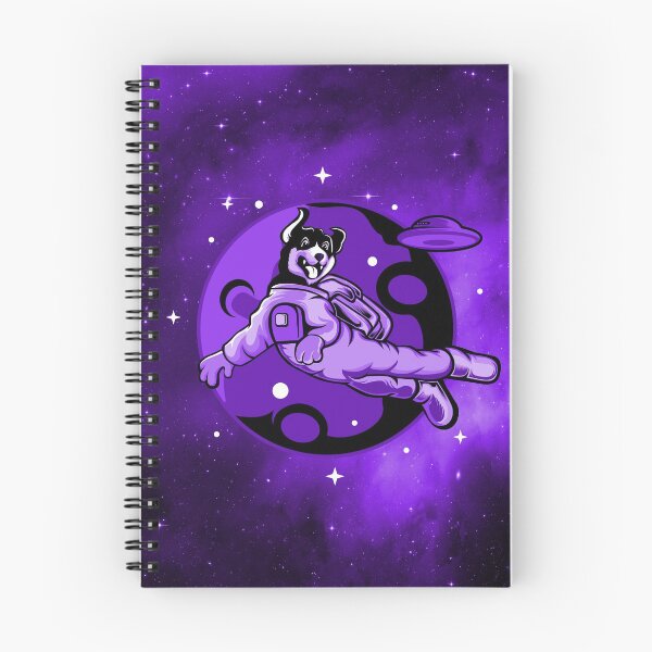 Item preview, spacedog galaxy purple cute puppy space designed and sold by toastygoat.
