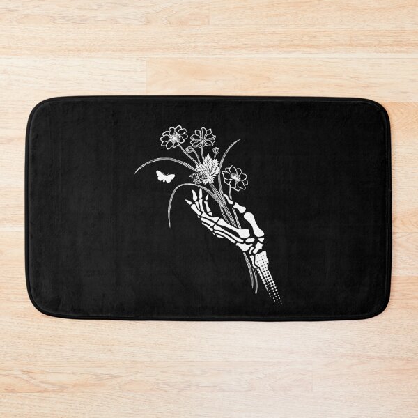 Item preview, Flowers Growing out of Skeleton Hand designed and sold by SpreadForSatan.