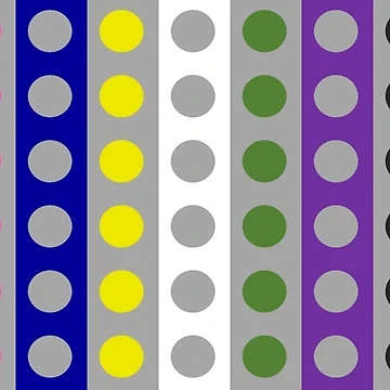 Artwork thumbnail, Colorful Dots Pattern by BImP design