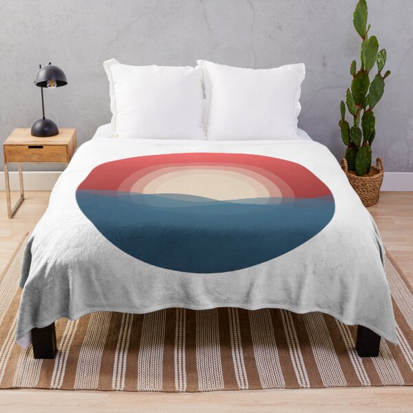 Item preview, Wavy sea & Sunset designed and sold by SHOPBLOB.