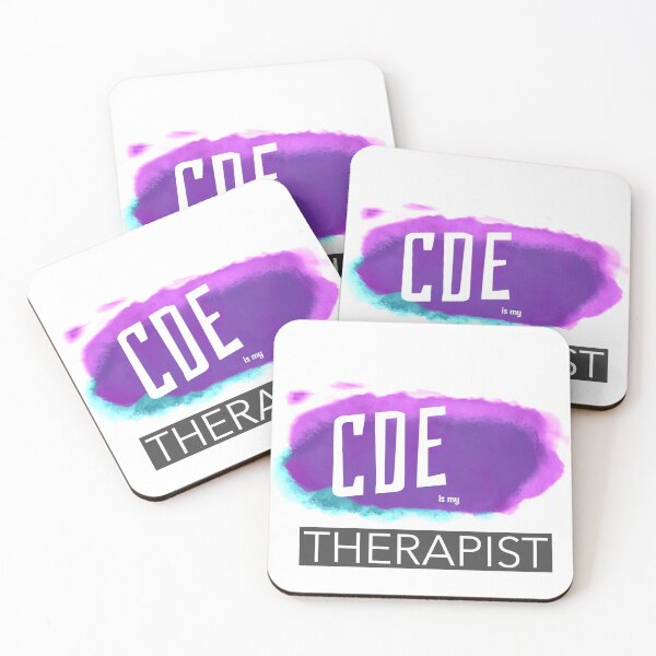 Item preview, CDE is my Therapist designed and sold by JellyAF.