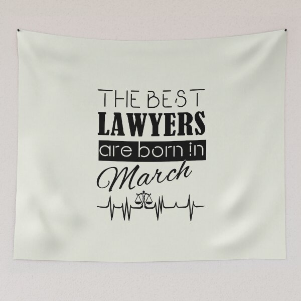 Item preview, Lawyer Fashion | The Best Lawyers are born in March designed and sold by Burachonak-art.