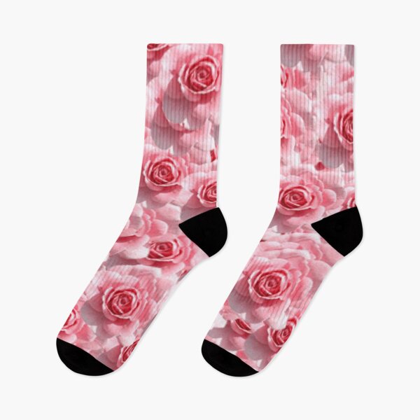 Item preview, Rosy Pink Rose Pattern designed and sold by ZubiyaArt.