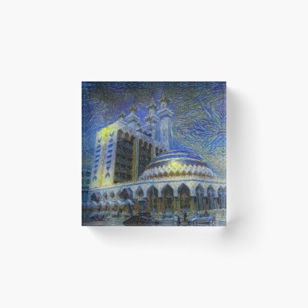 Item preview, Al-Rahman Mosque - Starrynight designed and sold by Homsalgia.