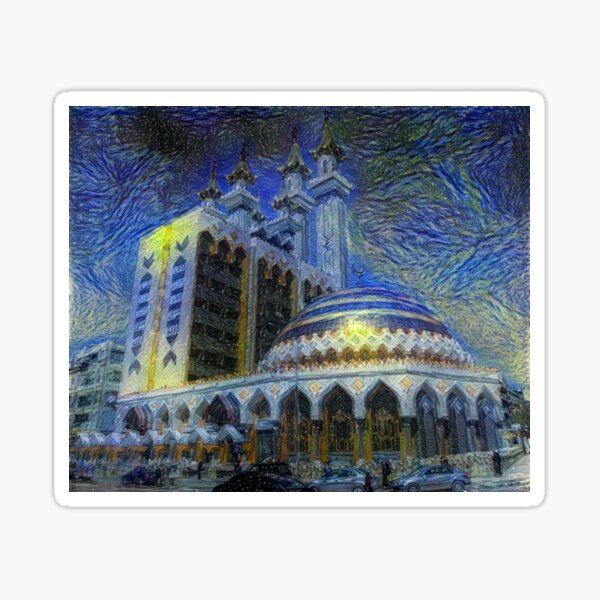 Item preview, Al-Rahman Mosque - Starrynight designed and sold by Homsalgia.