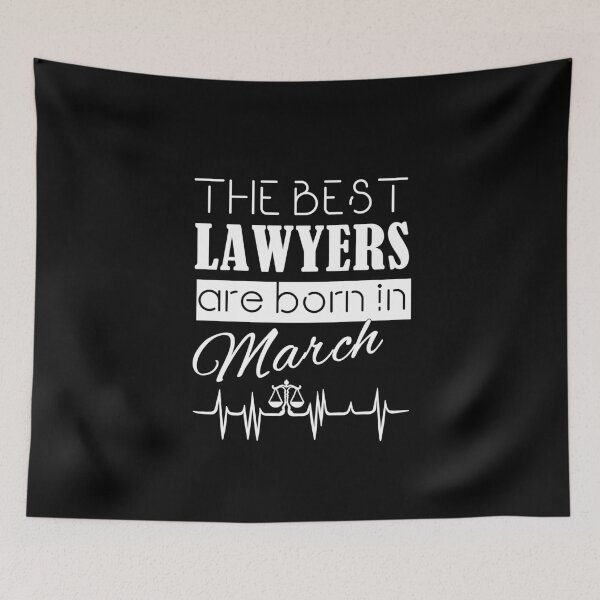 Item preview, Lawyer Fashion | The Best Lawyers are born in March designed and sold by Burachonak-art.