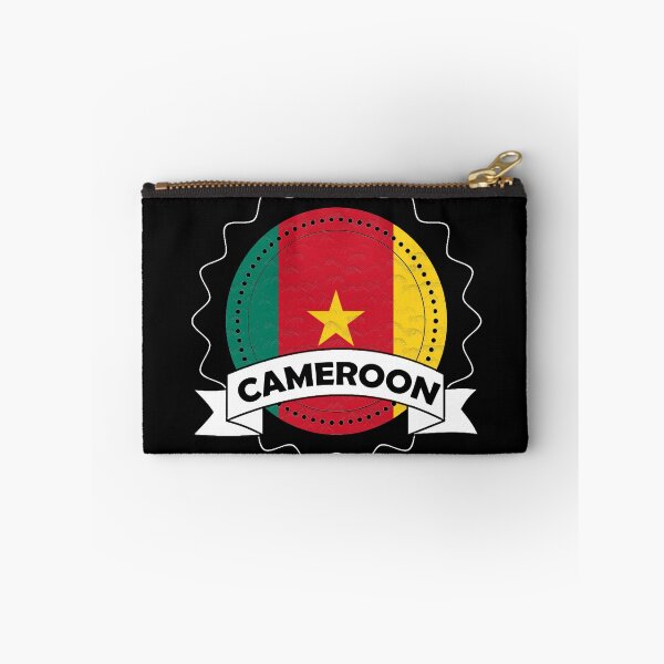 Artikelvorschau, Kamerun Emblem-Abzeichen-Flagge entworfen und verkauft von Gina-Driada.