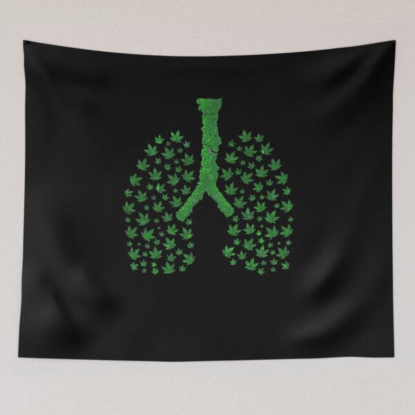 Item preview, Funny Weed Lungs Shirt I Stoner Lungs Pothead Marijuana 420 designed and sold by MarioShirtWorld.